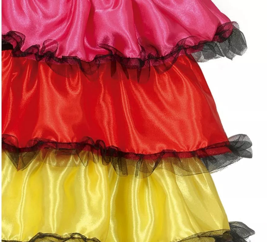 Translation missing: it.Disfraz de Catrina Colores para niña