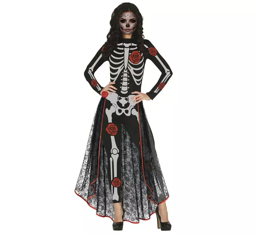 Translation missing: it.Disfraz de Catrina Esqueleto para mujer