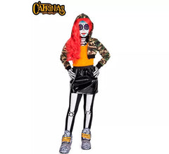 Costume da Catrina Maya per bambina