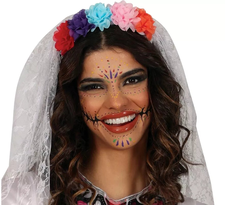 Translation missing: it.Disfraz de Catrina Novia para mujer