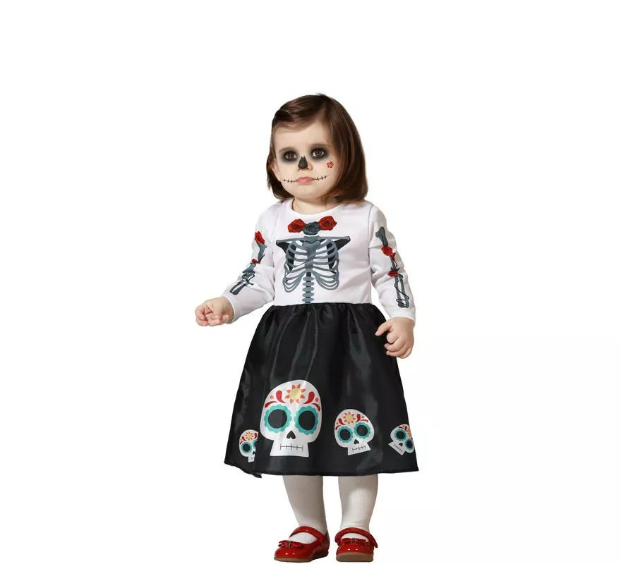 Translation missing: es.Disfraz de Catrina para bebé y niña
