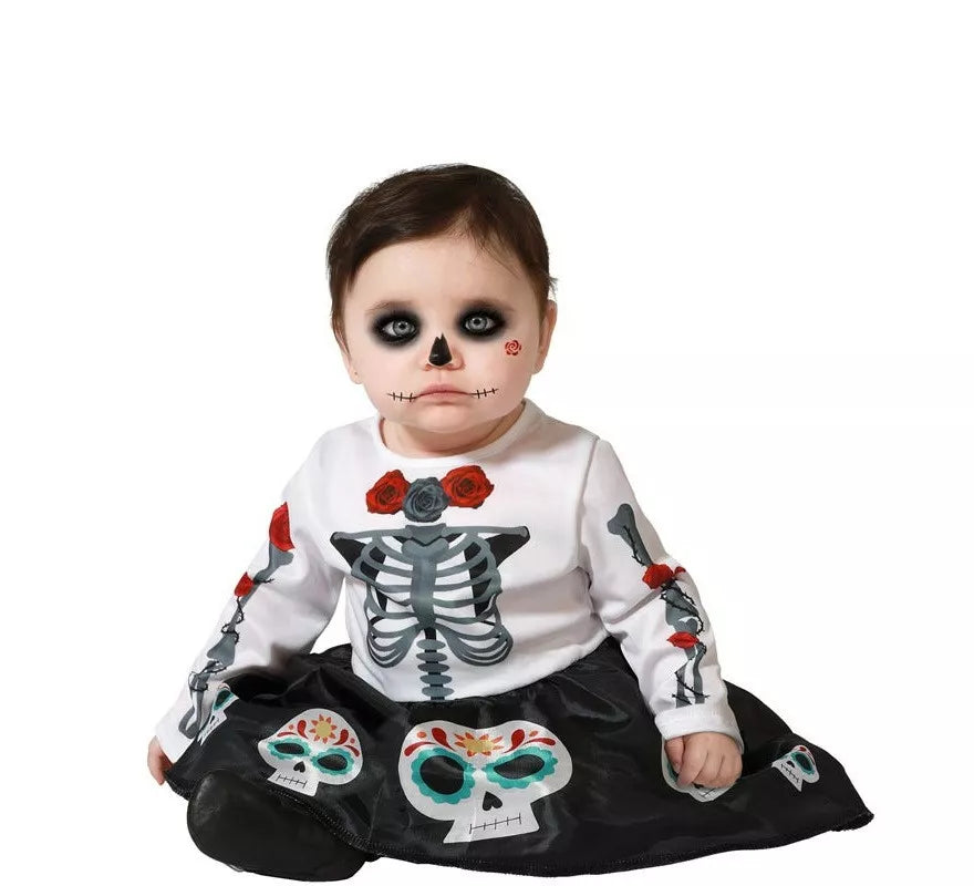 Translation missing: es.Disfraz de Catrina para bebé y niña