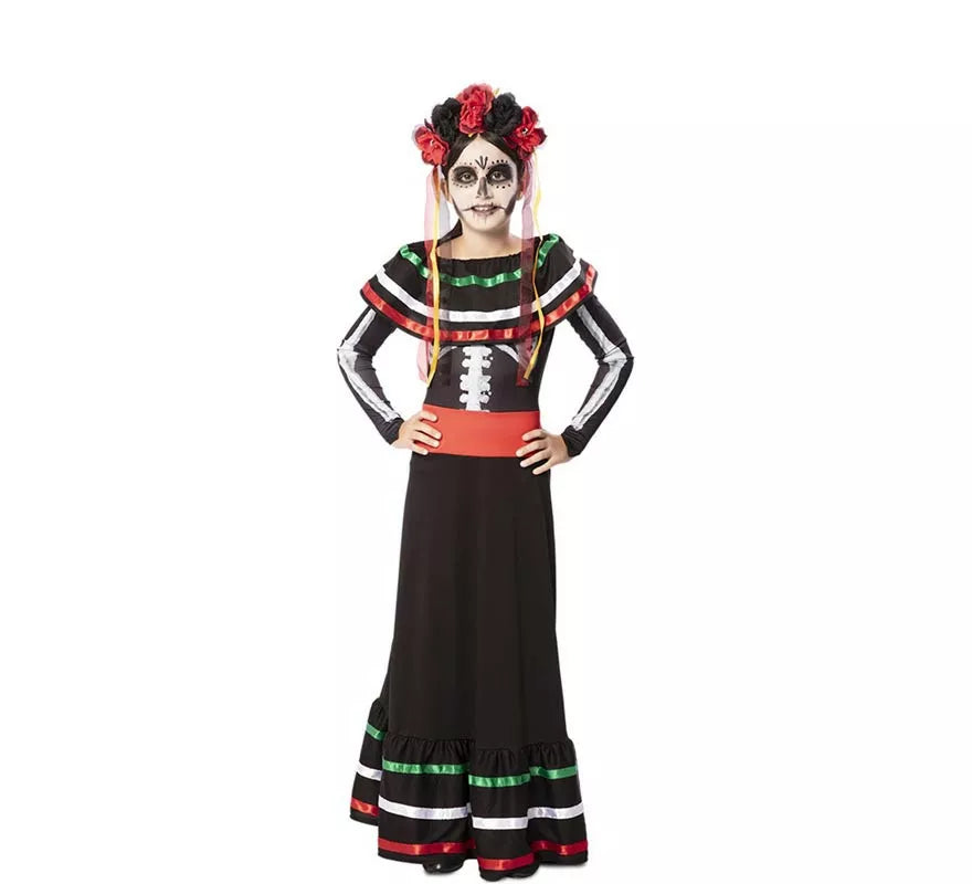Translation missing: es.Disfraz de Catrina para niña