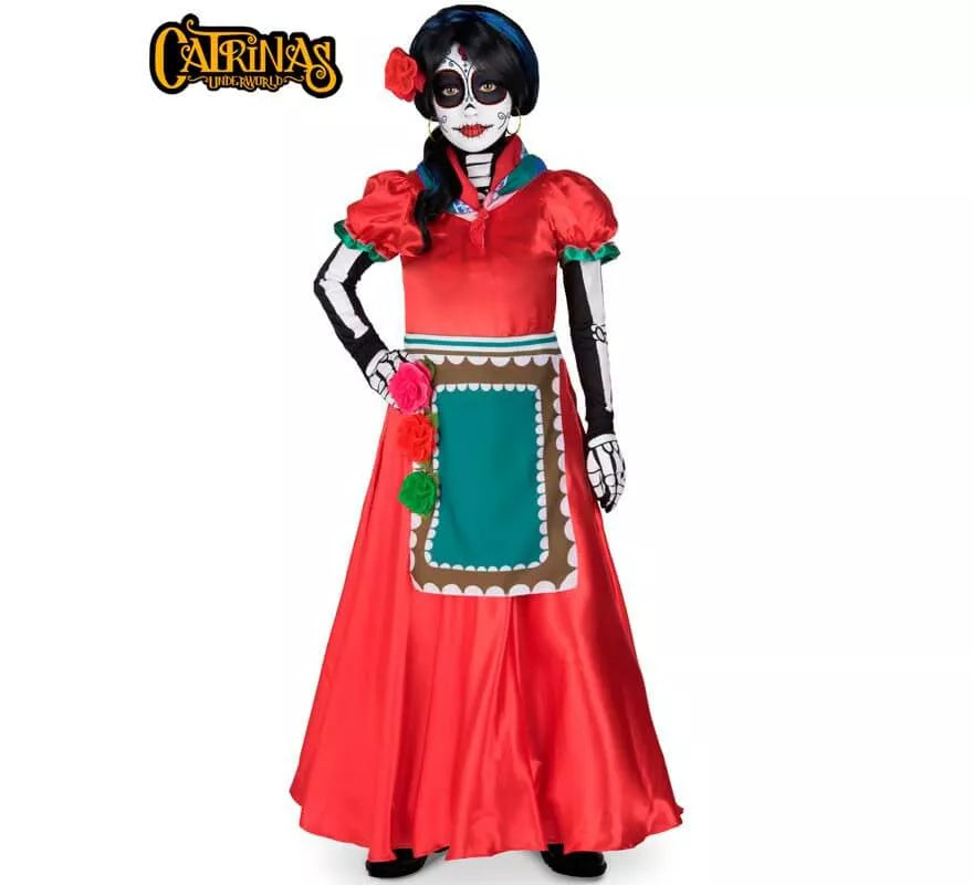 Translation missing: it.Disfraz de Catrina Rosabella para mujer