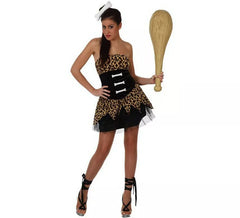 Costume da uomo delle caverne per una donna