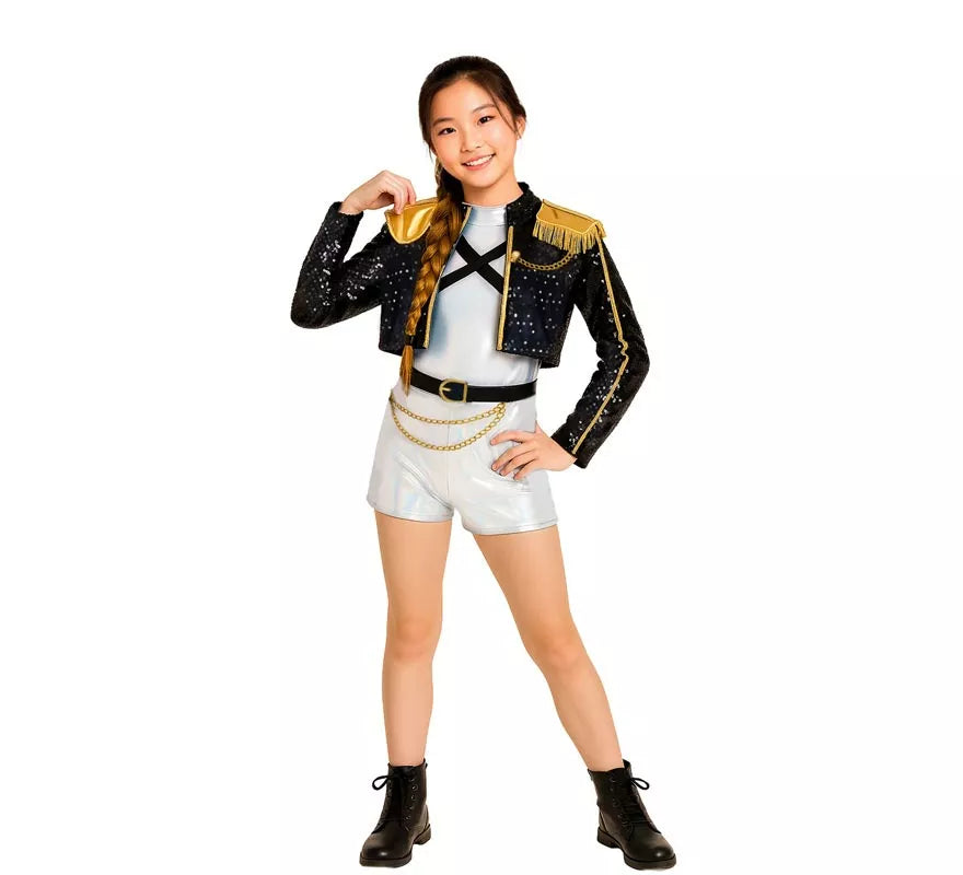 Translation missing: it.Disfraz de Cantante K-Pop Idol Premium para niña