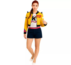 Costume da Cantante K-Pop Star Nova per donna