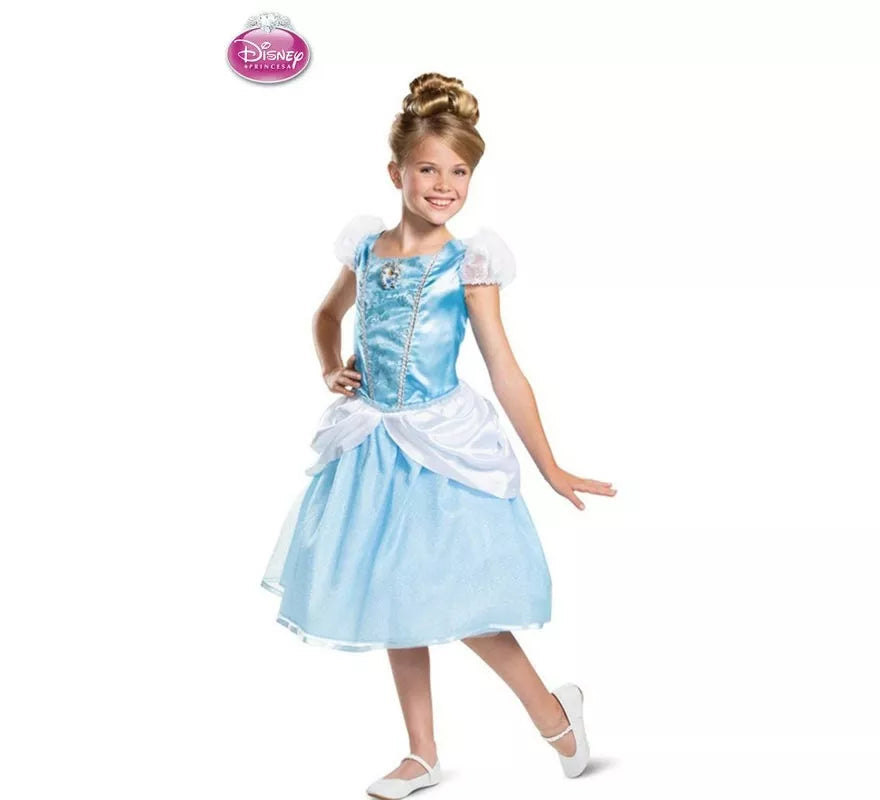 Translation missing: it.Disfraz de Cenicienta Disney Deluxe para niña