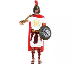 Costume da centurione romano da uomo con stemma