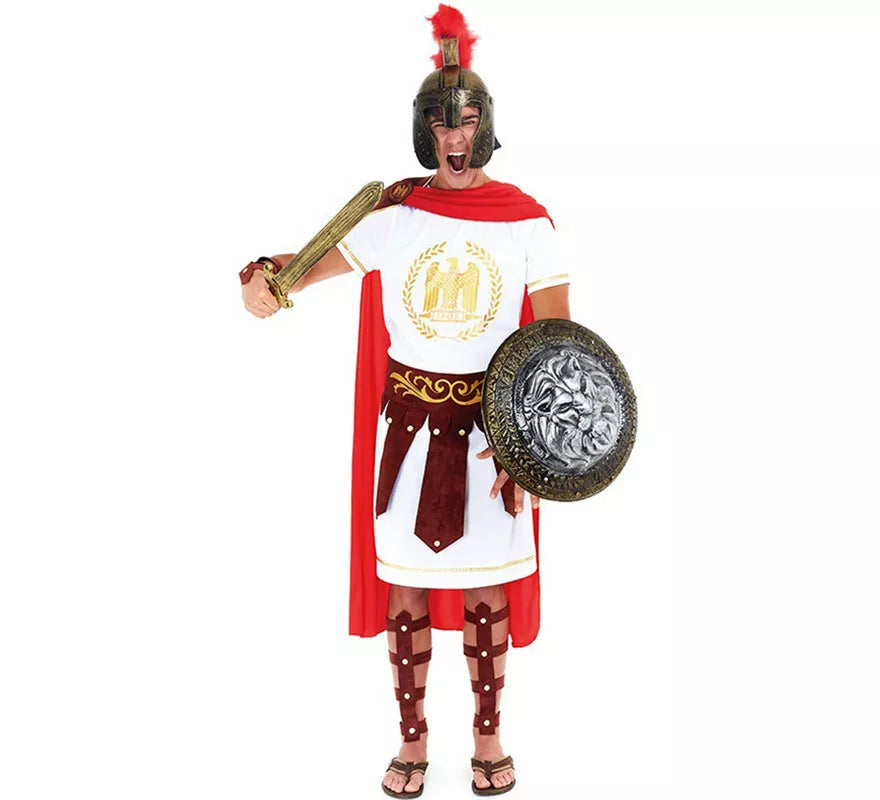 Translation missing: it.Disfraz de Centurión Romano con Insignia para hombre