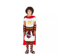 Disfraz de Centurión Romano con Insignia para niño