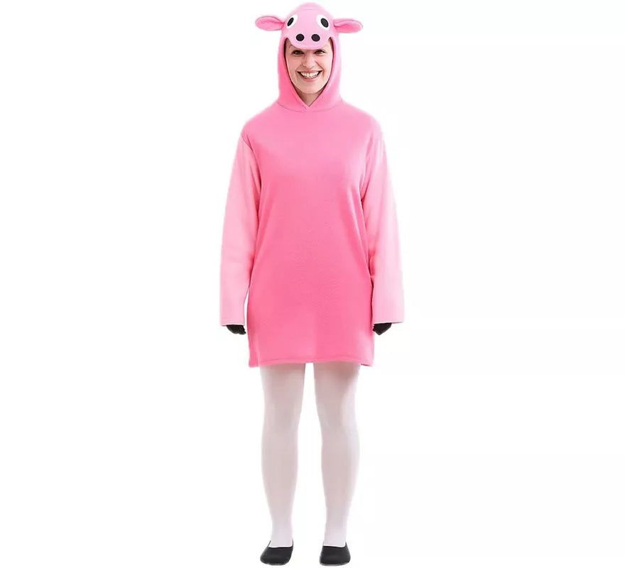 Translation missing: it.Disfraz de Cerdita Rosa para mujer