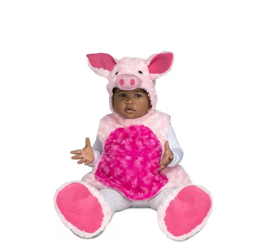 Translation missing: es.Disfraz de Cerdito Peluche para bebé