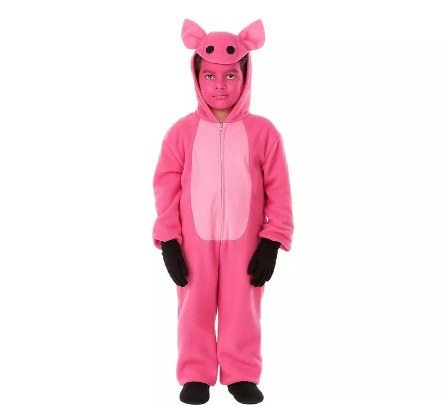 Translation missing: it.Disfraz de Cerdito Rosa para niño