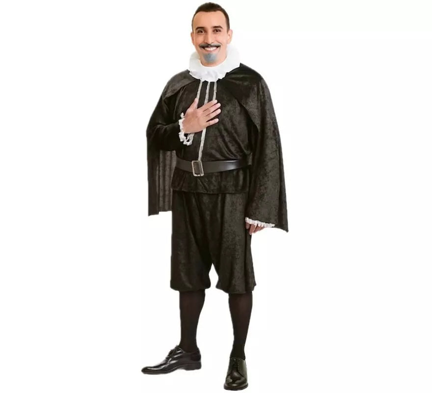 Translation missing: it.Disfraz de Cervantes para Hombre talla Universal M-L
