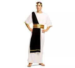 Costume di cesare romano per l'uomo