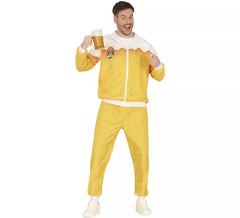 Costume da tuta da squadra della birra da uomo