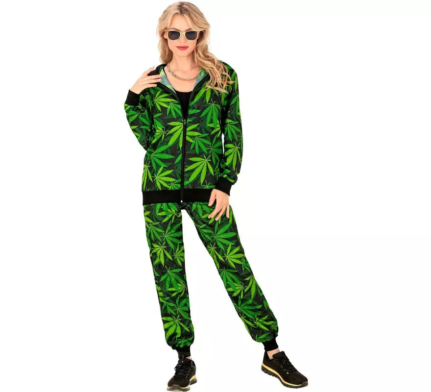 Translation missing: it.Disfraz de Chándal Party Fashion Marihuana para adulto