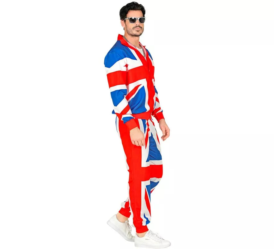 Translation missing: it.Disfraz de Chándal Party Fashion UK neón para adulto