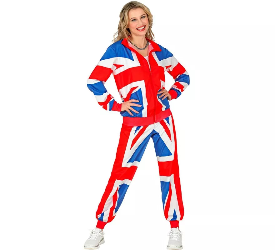 Translation missing: it.Disfraz de Chándal Party Fashion UK neón para adulto