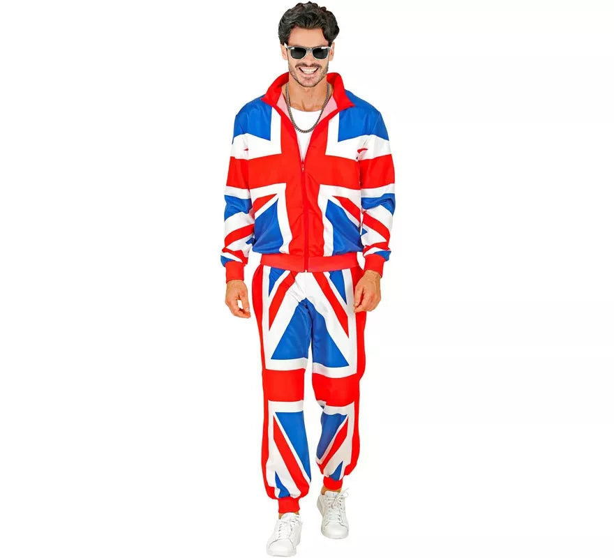 Translation missing: it.Disfraz de Chándal Party Fashion UK neón para adulto