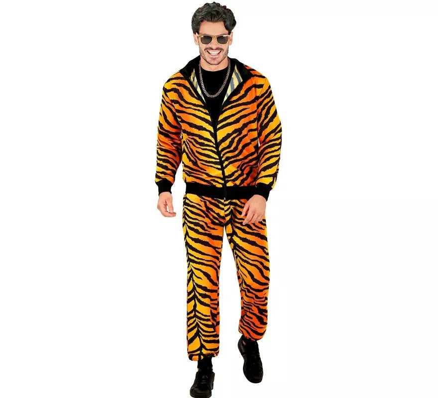 Translation missing: it.Disfraz de Chándal Tigre Party Fashion para adulto