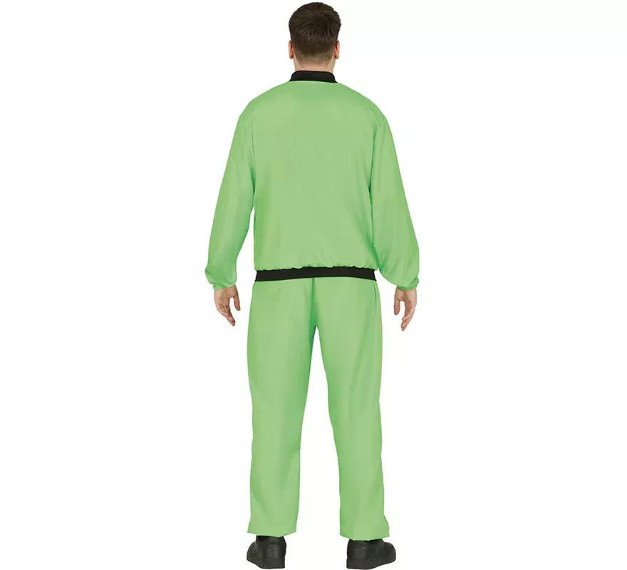 Translation missing: it.Disfraz de Chándal verde neón para hombre