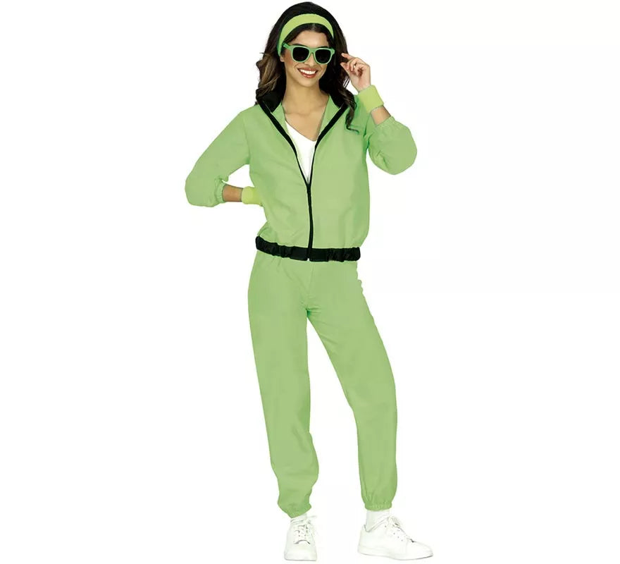 Translation missing: it.Disfraz de Chándal verde neón para mujer