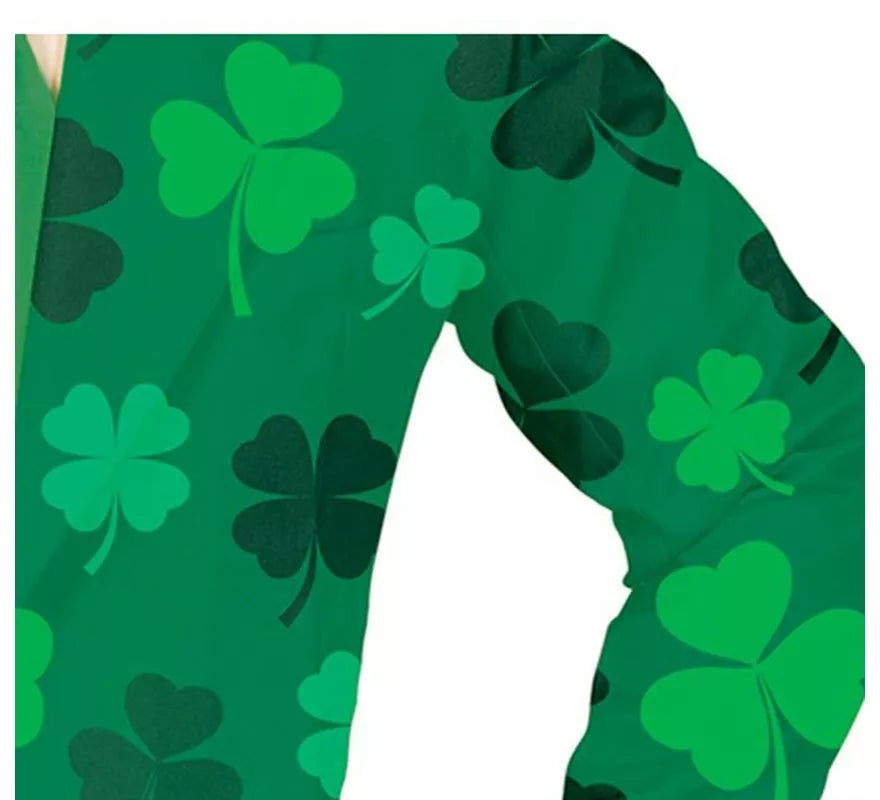 Translation missing: it.Disfraz de Chaqueta San Patricio verde para hombre
