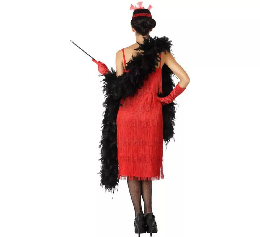Translation missing: it.Disfraz de Charleston Rojo para mujer