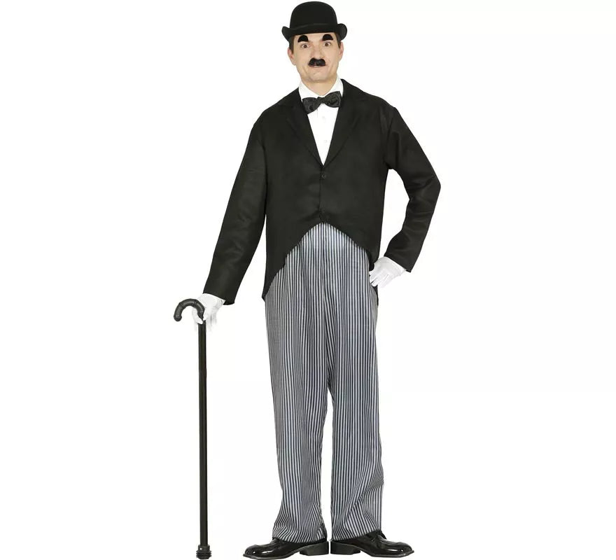 Translation missing: it.Disfraz de Charlie Chaplin para hombre adulto