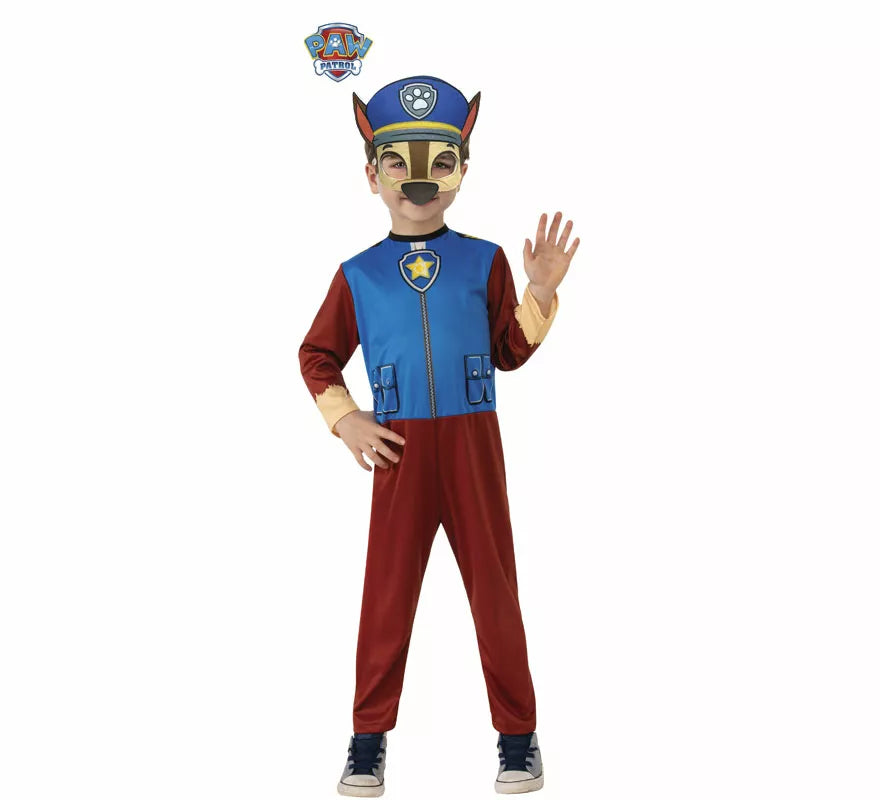 Translation missing: it.Disfraz de Chase de la Patrulla Canina con Máscara para niño