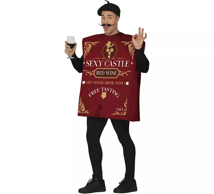 Translation missing: it.Disfraz de Chateau La Pompette para hombre