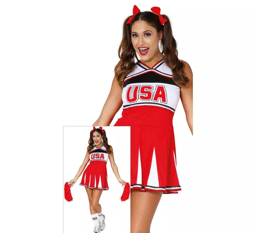 Translation missing: it.Disfraz de Cheerleader o animadora para mujer