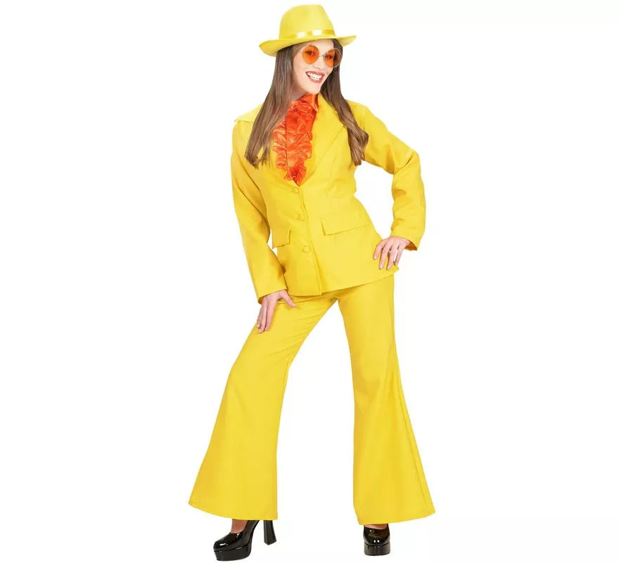 Translation missing: it.Disfraz de Chica Fiesta en traje amarillo para mujer
