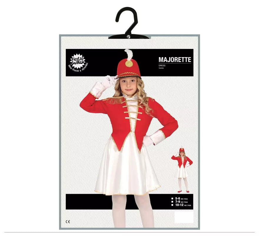 Translation missing: es.Disfraz de Chica Majorette con vestido para niña