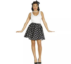 Costume da ragazza pin up anni '50 da donna