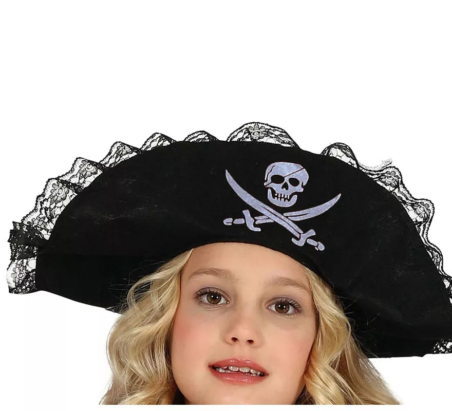 Translation missing: es.Disfraz de Chica Pirata Multicolor para niña