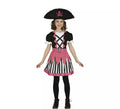 Disfraz de Chica Pirata Rosa para niña