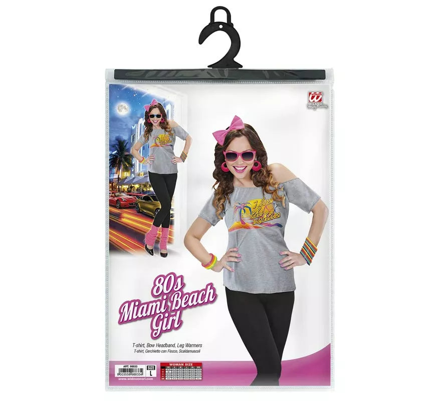 Translation missing: it.Disfraz de Chica Playera Años 80 para mujer