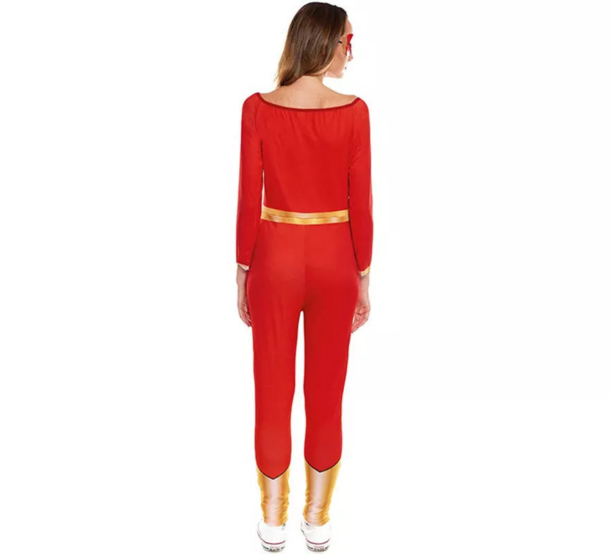 Translation missing: es.Disfraz de Chica Rápida Rojo para mujer