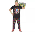 Disfraz de Chico de los Años 80 multicolor para hombre