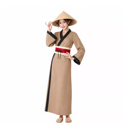 Cina costume Brown Donne