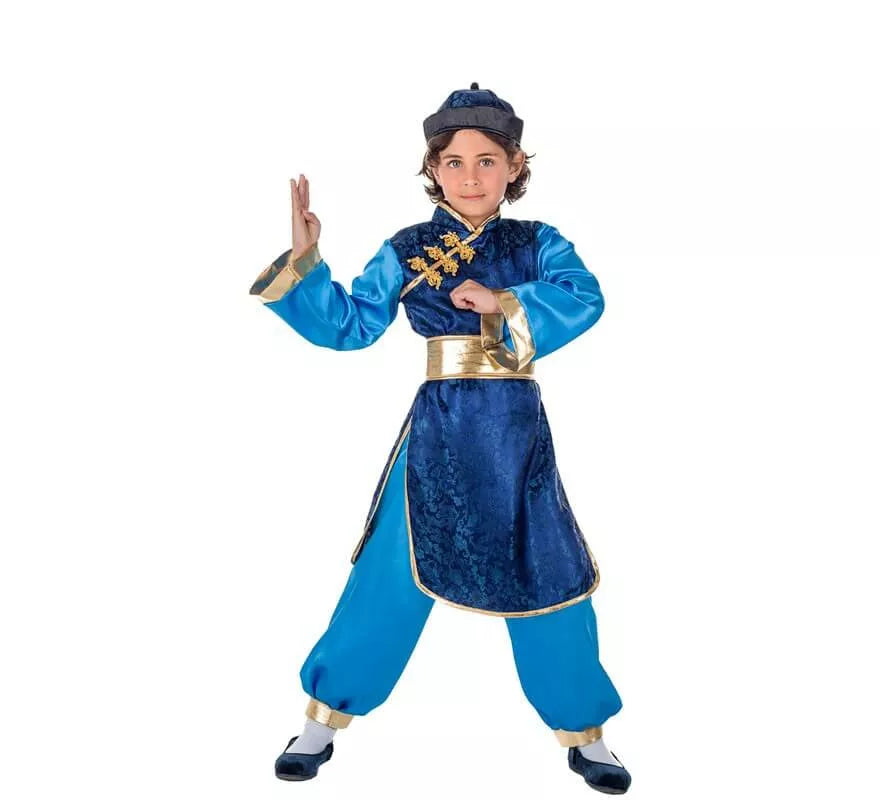 Translation missing: it.Disfraz de Chinito Azul para niño