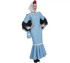 Costume blu chulapa per donna