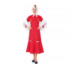 Costume rosso da Chulapa per bambina