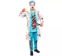 Costume da chirurgo zombie per adulto