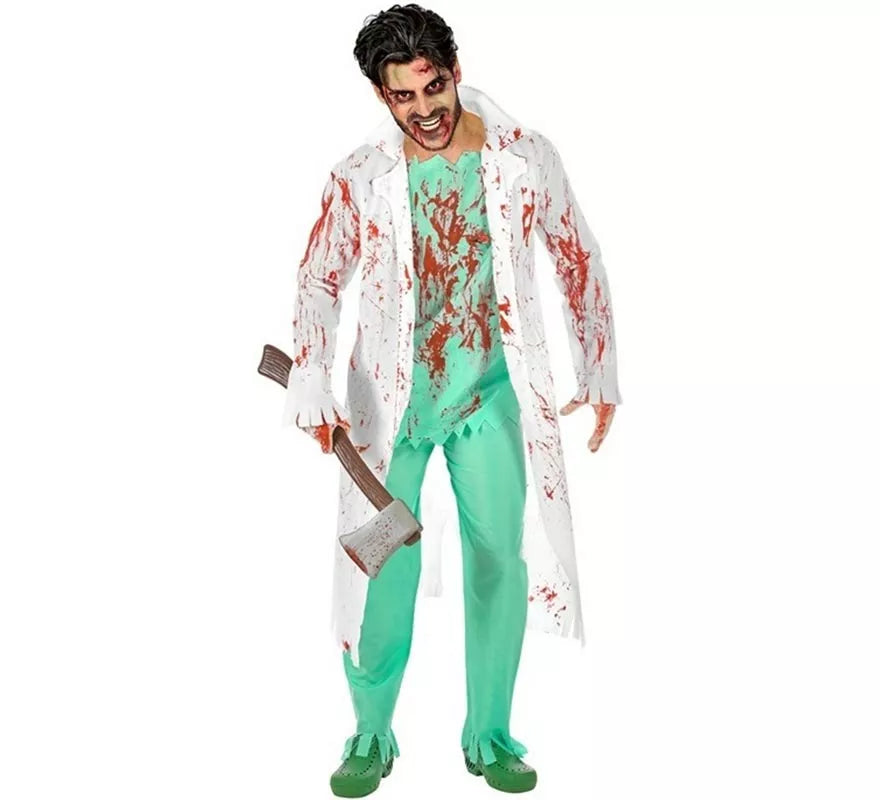 Translation missing: it.Disfraz de Cirujano Zombie para adultos