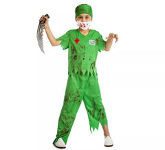 Costume da chirurgo zombi per un ragazzo