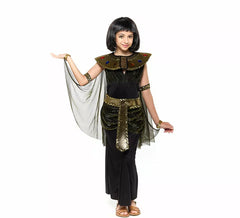 Costume da Cleopatra nera per bambine